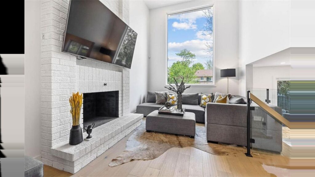 The Larkin custom home, family room, Ottawa