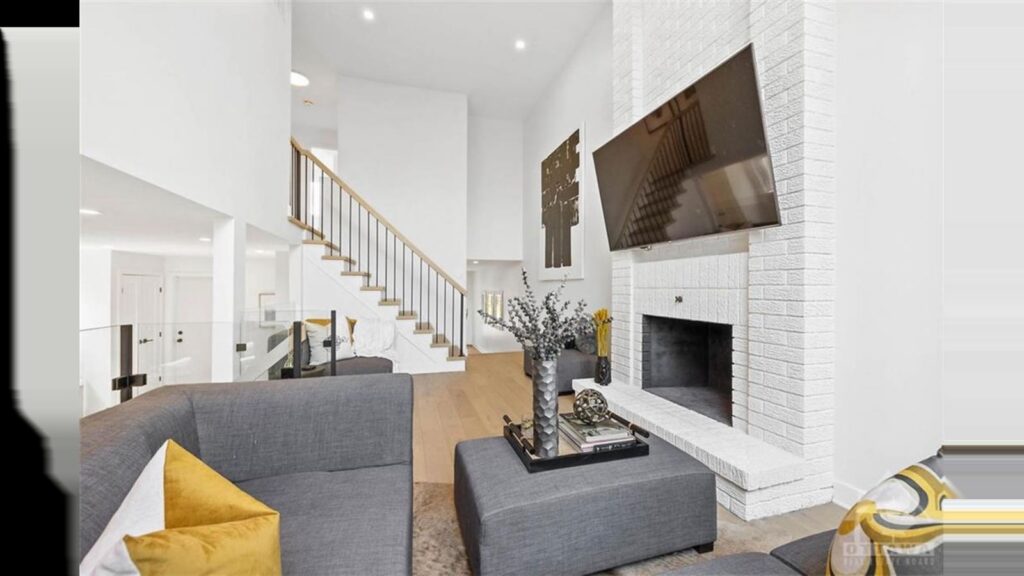 The Larkin custom home, family room, Ottawa