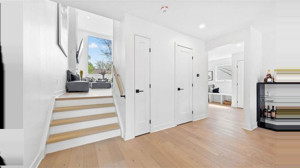 The Larkin custom home, hallway, Ottawa