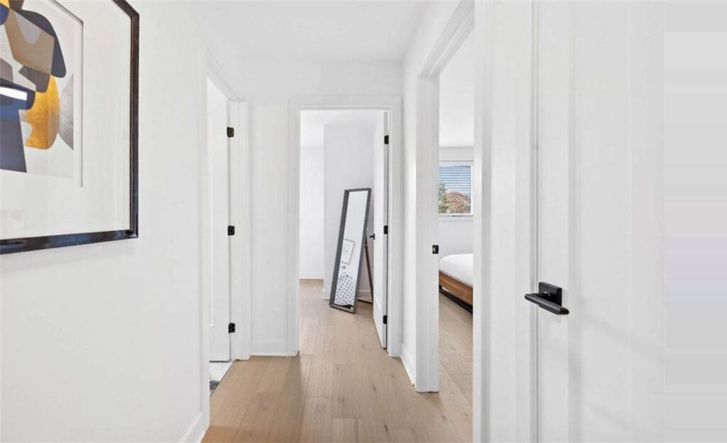 The Larkin custom home, upstairs hallway, Ottawa