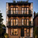Byron 12-Plex luxury rental rendering, Westboro, Ottawa